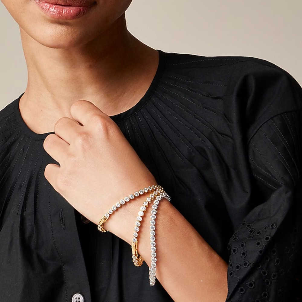 J. Crew Jolie Top in Eyelet Cotton Poplin - Picture 4 of 12